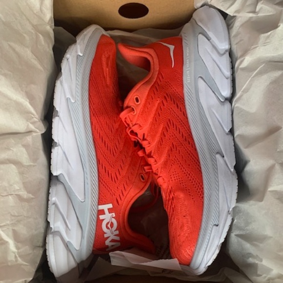 HOKA CLIFTON EDGE Women's Coral Running Shoes - Picture 7 of 7